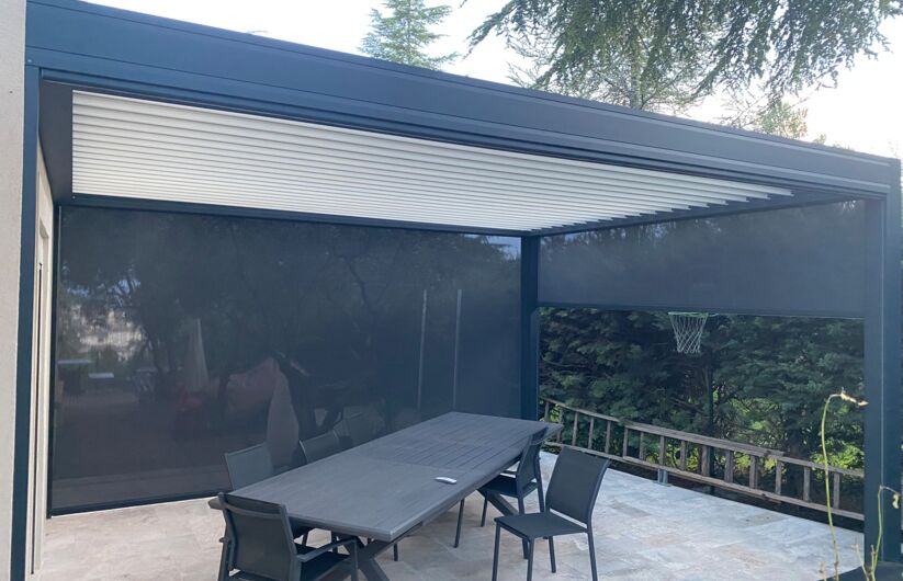 PERGOLA HAUTEVAL - LAMES ORIENTABLES